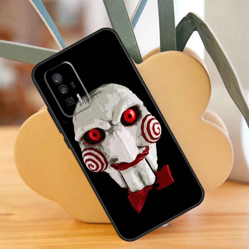 Saw Jigsaw Puppet Case For POCO F6 Pro X6 X5 X3 F3 F5 M6 M5s Xiaomi 13T Pro 11T 12T 12 13 Lite 14 Ultra Cover