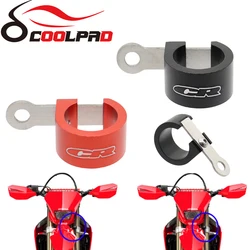 CR125R Front Brake Hose Clamp Holder For HONDA CR 80R 85R 125R CR 250R 500R Motorcycle Oil Line Holder Cable Clamp Accessories