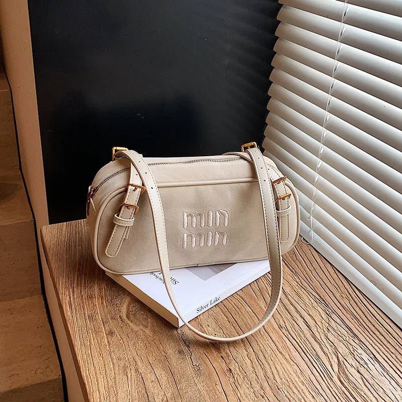 حقيبة نسائية أنيقة بمقبض علوي 2025، محفظة كتف من جلد البولي يوريثان الناعم، حقيبة كروس كاجوال واسعة ومتعددة الاستخدامات للعمل وعطلة نهاية الأسبوع #3