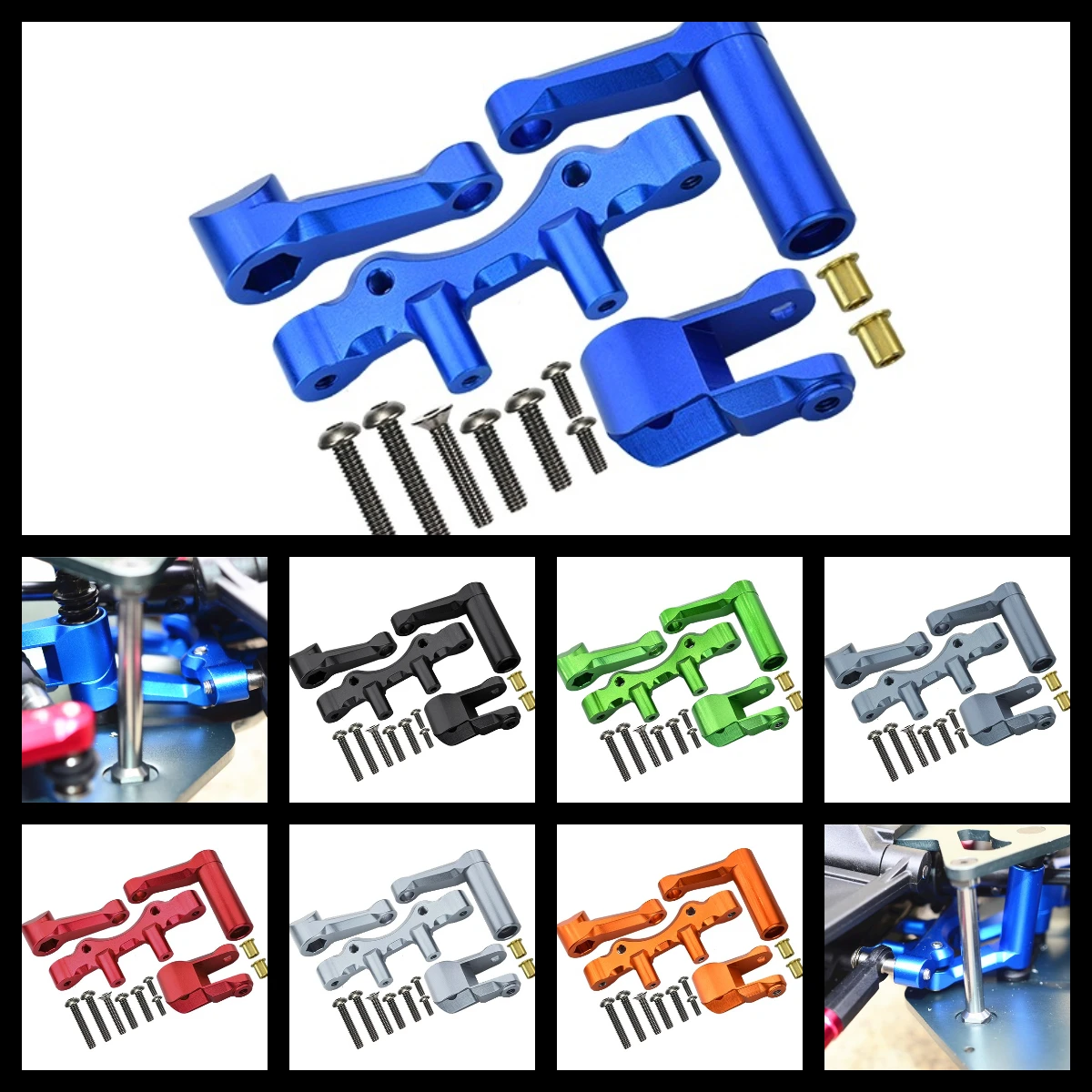 

Алюминиевый рулевой механизм GPM для LOSI 1/6 Super Baja Rey