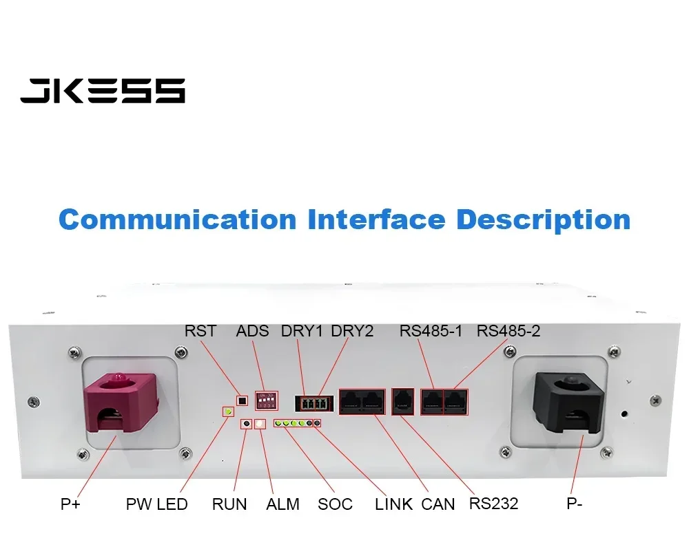 JKBMS ESS Batteriesätze Lifepo4 48V 51.2V 280AH 310AH 314AH 15KW Lifepo4 Batteriesätze Powerbank für Solarenergie-Speicherung CHINA Lagerbestand – Detail 16