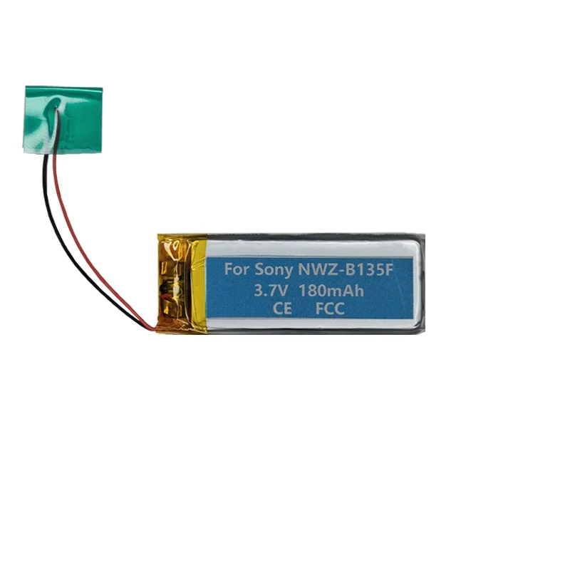 Genuine 180mAh Battery For Sony NWZ-B135F B152 NWZ-B172F NWZ-B162F B173F B183F MP3 Accumulator AKKU 180mAh Battery For Sony NWZ