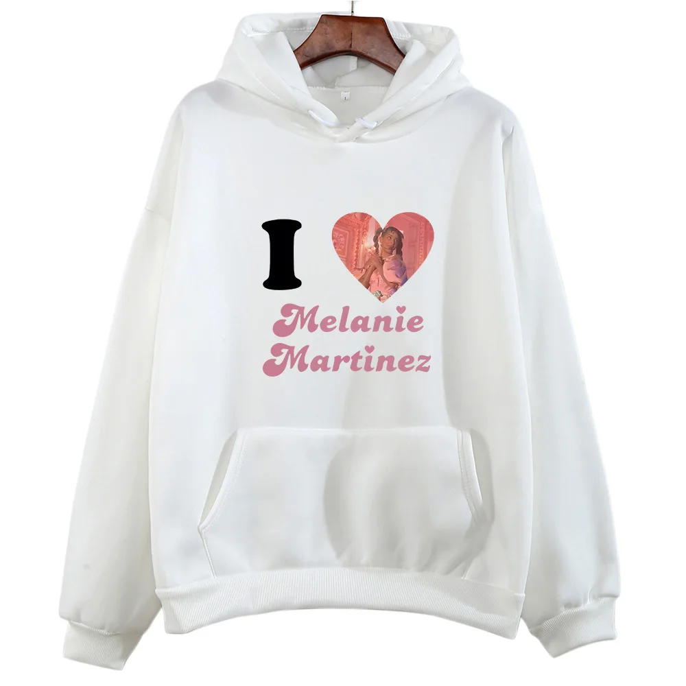 I Love Melanie Martinez Sense of Design Graphic Hoodie Aesthetic Women Trendy Pullover Autumn Winter Fleece Pullover Clothing