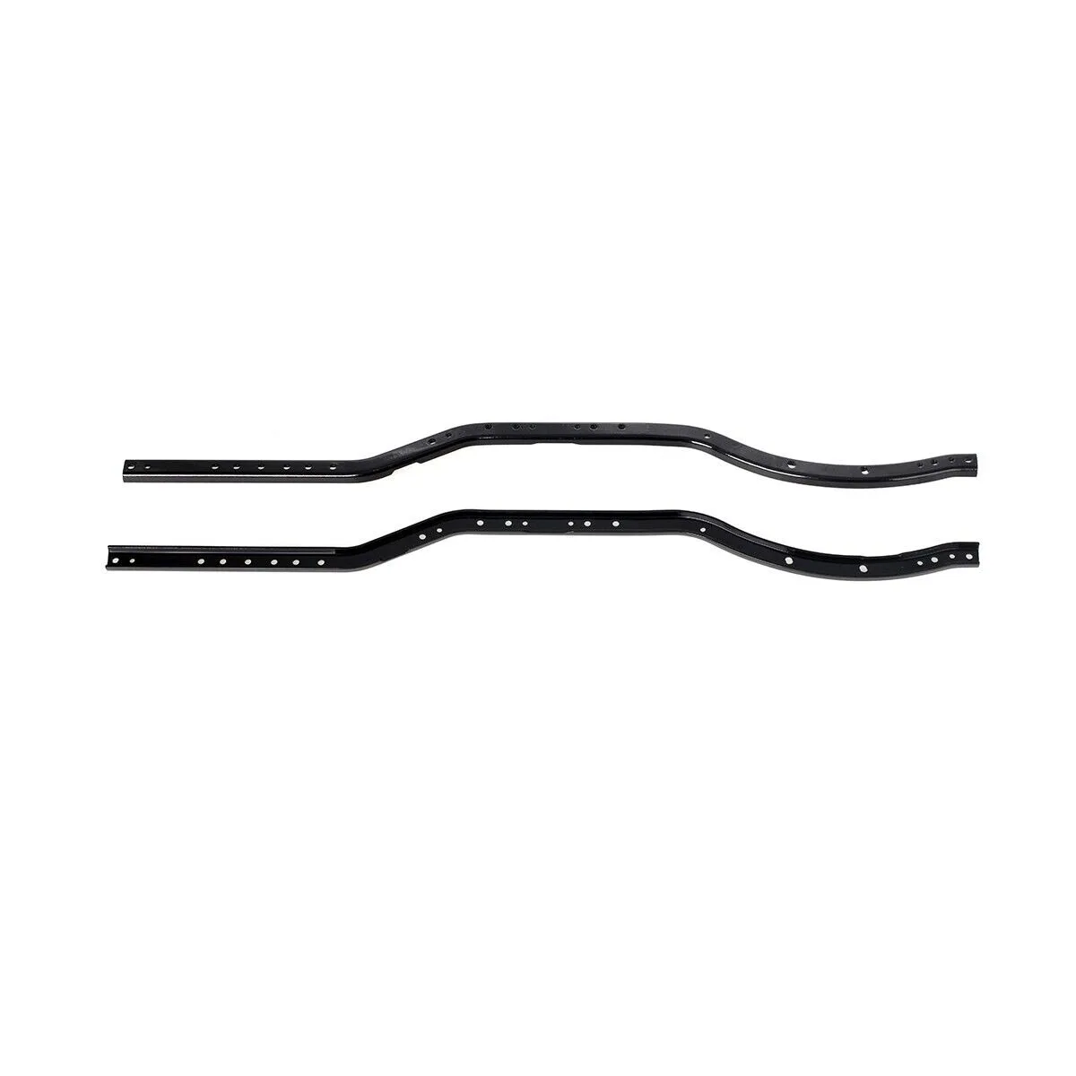 LCX Racing 1/10 RC Crawler Steel Chassis Frame Rail Chassis Rail Set for Axial SCX10 II 90046 90047 Upgrades Parts Accessories