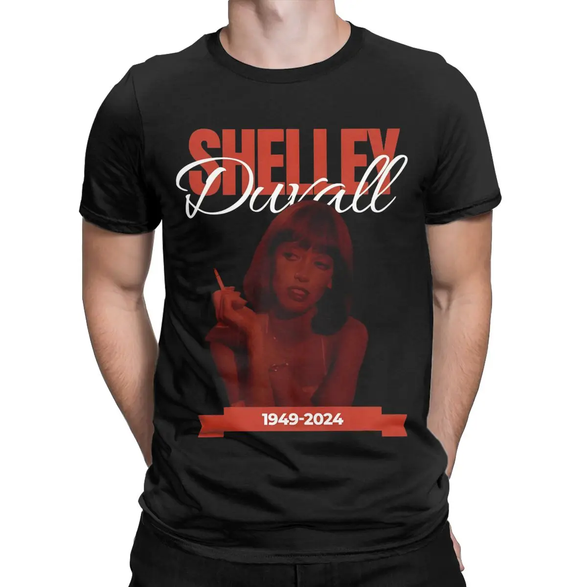 Retro Style Shelley Duvall Outfit T-Shirts Men Women Horror Movie Crazy 100% Cotton Unique Tee