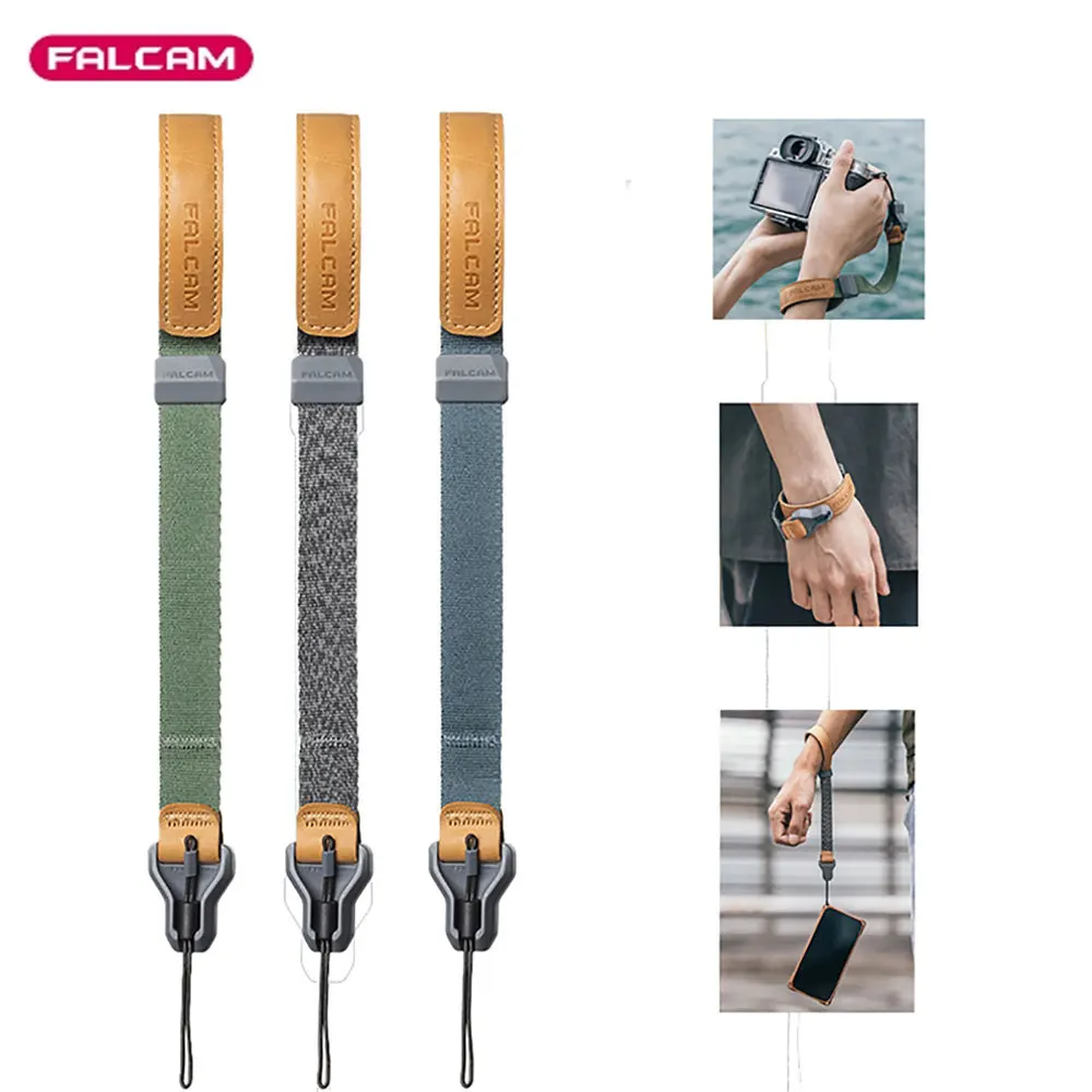 FALCAM Maglink Quick Magnetic Locking Buckle Universal Wrist Strap for Sony Canon Nikon DSRL SLR Camera Strap High Load-bearing