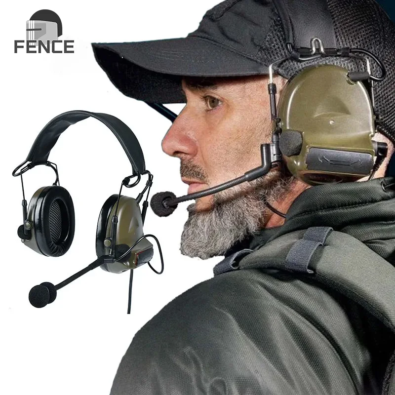 WADSN C2 Headset Communication Outdoor Hunting Shooting Headphone Airsoft Accessories Kenwood U94 PTT Earphone