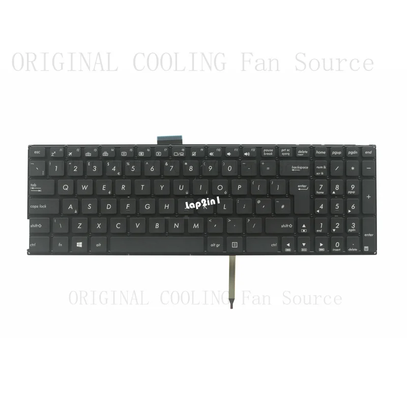 R+  New for ASUS A501 K501 K501U K501UB K501UQ K501UW K501UX UK Keyboard Backlit