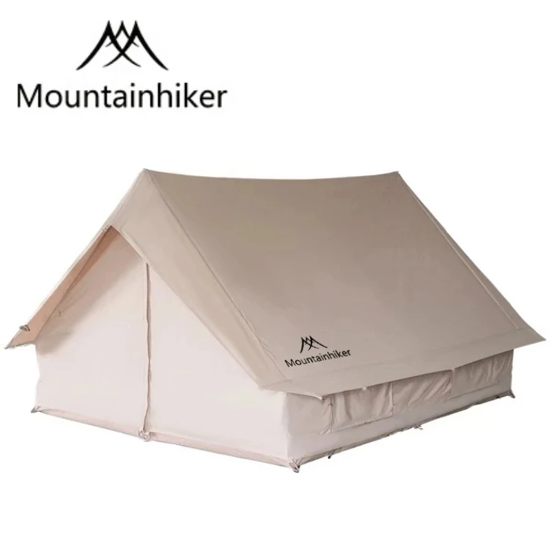 

Mountainhiker New 5-8Person Outdoor Camping Cotton Eaves Tent Luxury Ultralight Large Family Waterproof Thickened Hiking Picnic