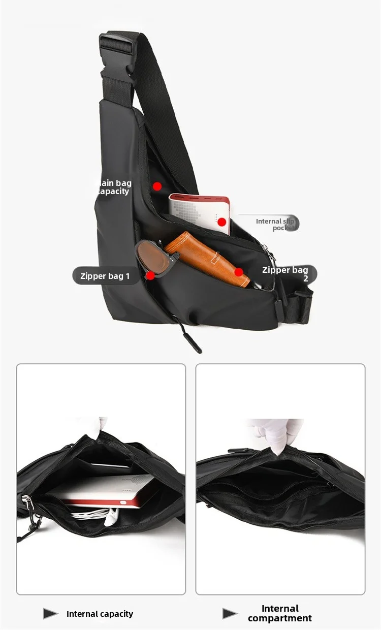 Рисунок 4 - Противоугонная облегающая нагрудная сумка