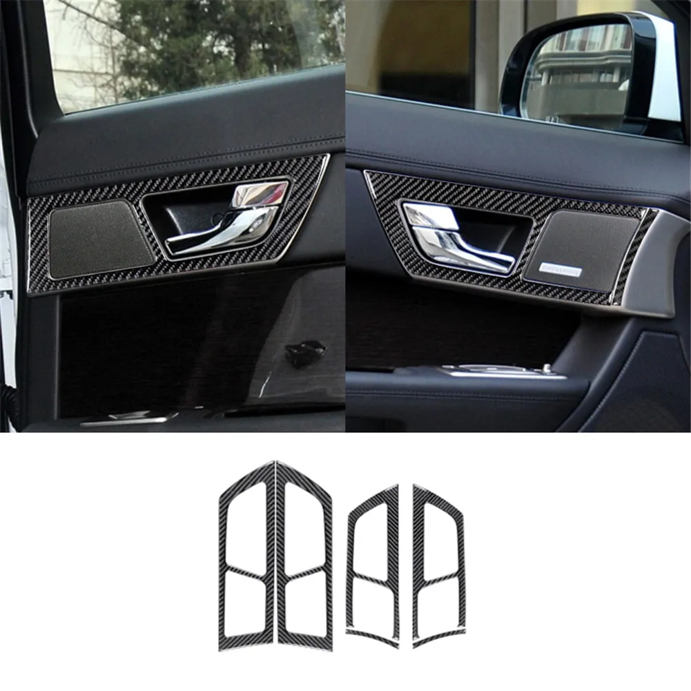 For Jaguar XF 2009 2010 2011 Car Interior Accessories Car Interior Decoration Carbon Fiber Protective Sticker
