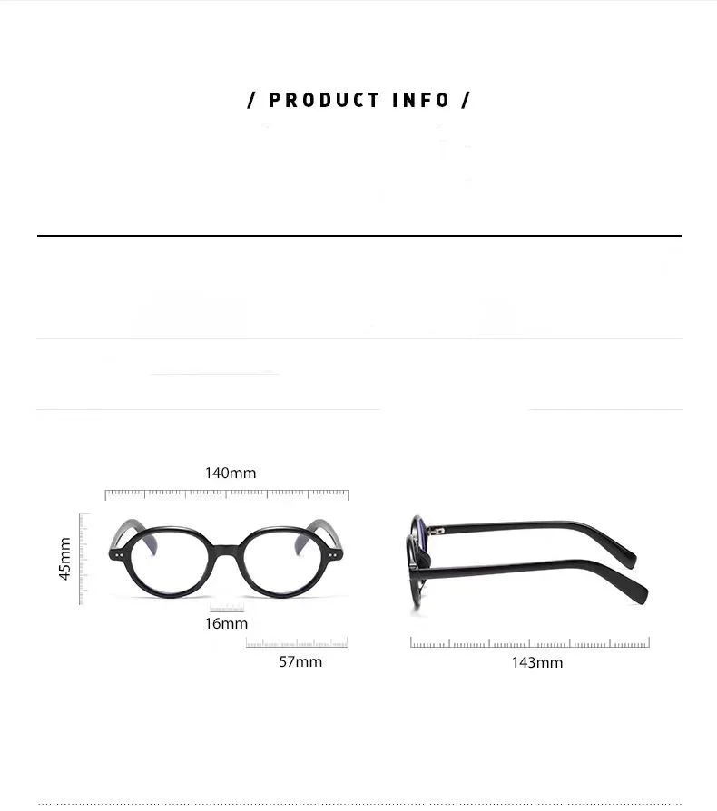 Oval Reading Glasses For Women Fashion In Trend Brand Design Style Presbyopia Glasses Men's Computer Glasses for Read +1.0+1.5