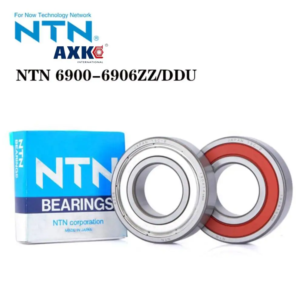 

NTN Japan Original Import 6900 6901 6902 6903 6904 6905 6906ZZ LLU Deep Groove Ball Bearing ABEC-9 High Speed Metal Rubber Cover