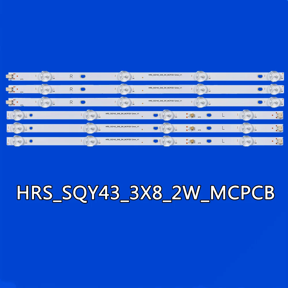 

Фонарь для подсветки телевизора для фонарей RT4306 LE51012D HRS_SQY43_3X8_2W_MCPCB