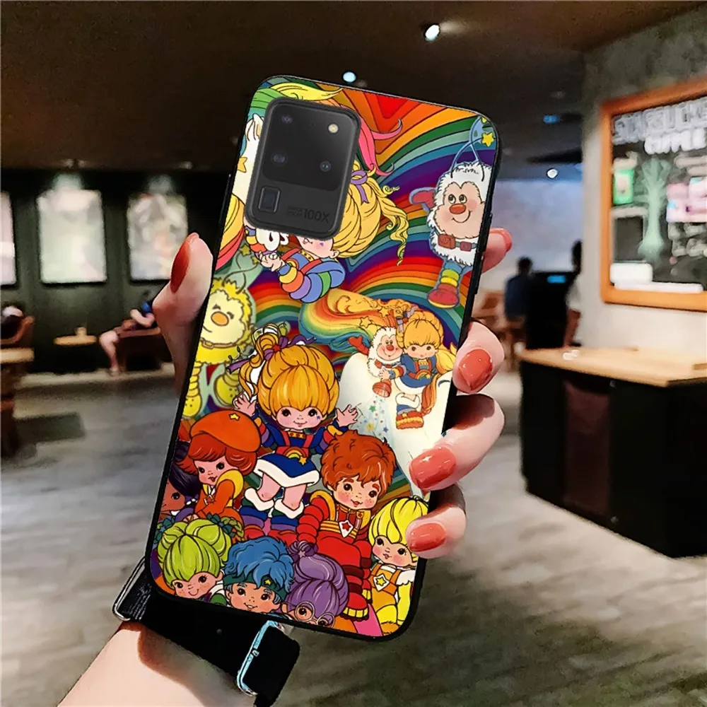 R-Rainbow Cute Brite Phone Case For Samsung S 9 10 20 21 22 23 30 23 24 Plus Lite Ultra FE S10lite Fundas