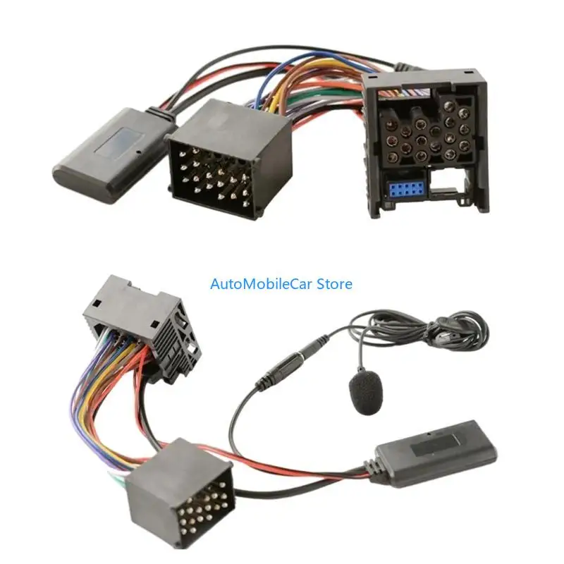 G8TE CLEETOOTH COMPATING 5.0 محول كابل ميكروفون لـ E46