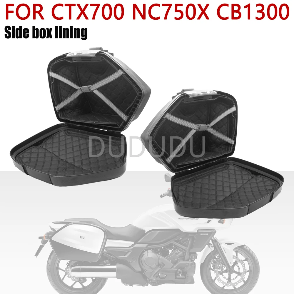 Motorcycle Rear Luggage Top Box Side Case Inner Container Bag Cover Saddlebag Side Box Lining New For CTX700 NC750x CB1300