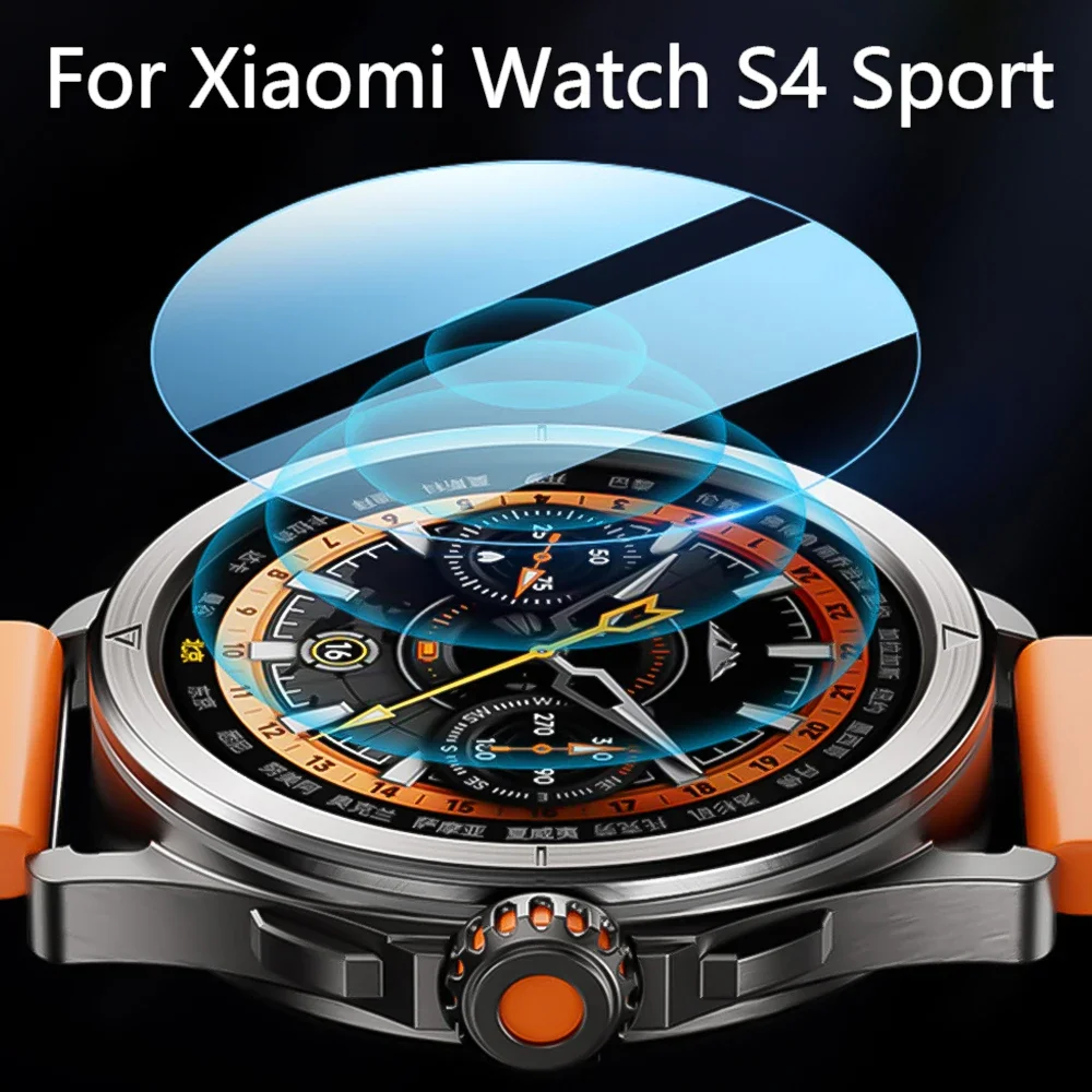 Displays chutz folie aus gehärtetem Glas für Xiaomi Watch S4 Sport Smartwatch Film ultra dünn für Xiaomi Band S4 Sport Clear Protection