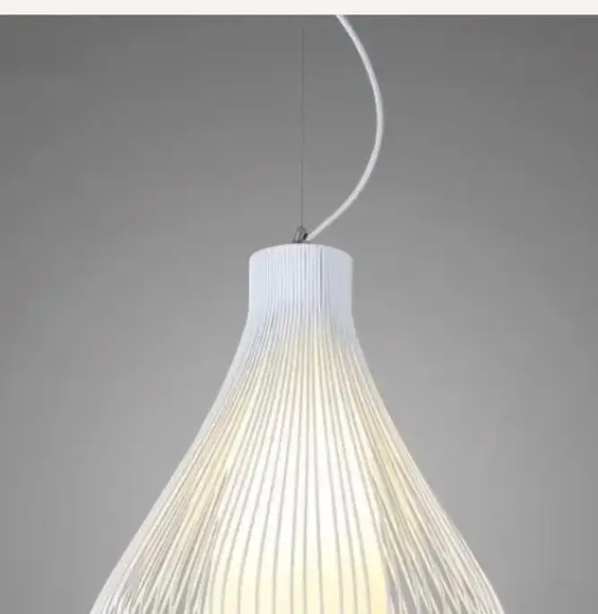 

Modern Nordic led wrought iron bird cage chandelier minimalist cafe bedroom restaurant bar onion head creative personality