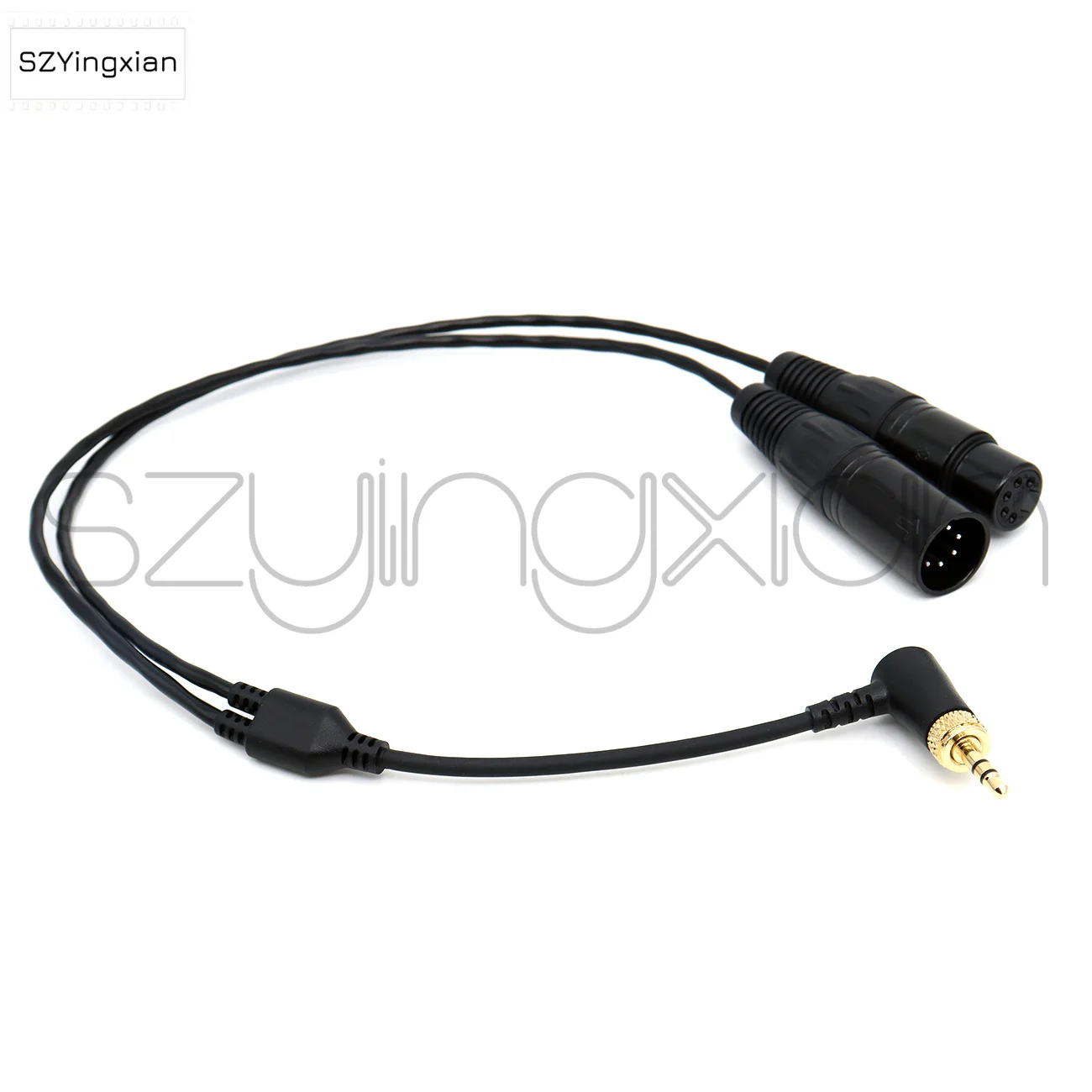 كابل توصيل DMX للذكور والإناث بقفل 3.5 ملم XLR 5Pin، مما يوفر وظيفة DMX لتركيبات الإضاءة NANGUANG
