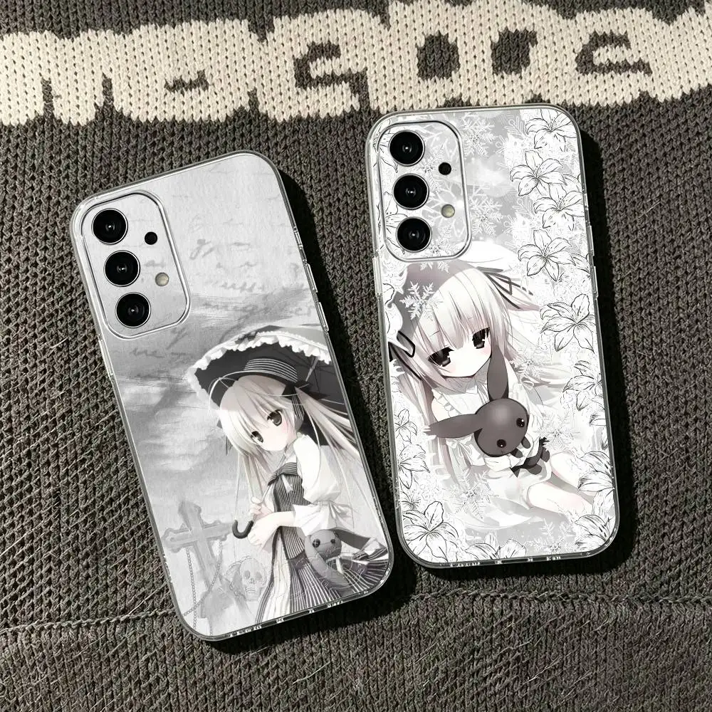 Yosuga no Sora Anime Clmj Phone Case Transparent Silicone Soft For Samsung S25,S24,S21,S22,S23,S30,Ultra,S20,Plus,Fe