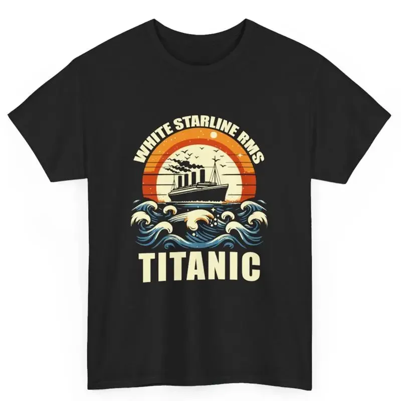 Titanic Expert White Starline RMS Boys Girls T Shirt