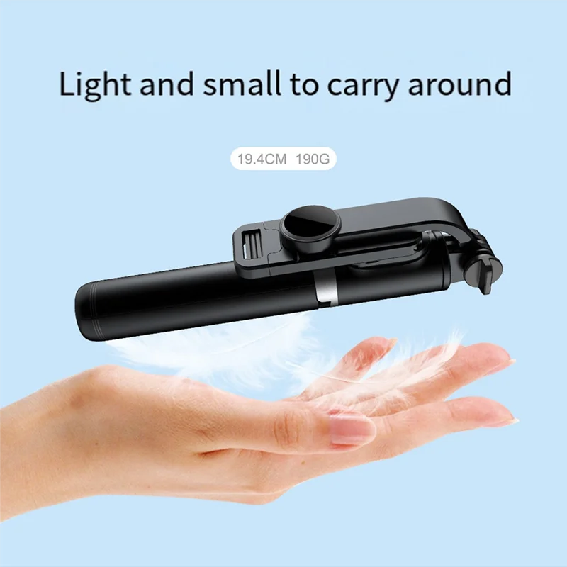 Classy-1 PCS Selfie Stick Wireless Bluetooth Selfie Stick With Fill Light Foldable Tripod For Mobile Phone For Android IOS