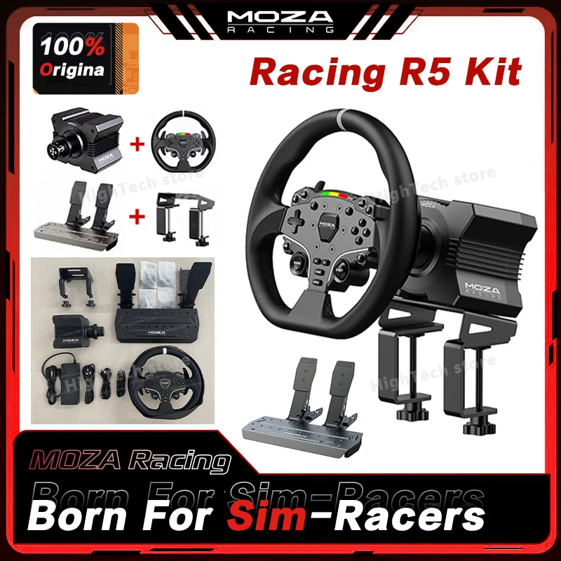 MOZA Racing R5 Bundle Kit: تقييم شامل لتجهيزات القيادة الافتراضية المثالية لمحبي السباقات