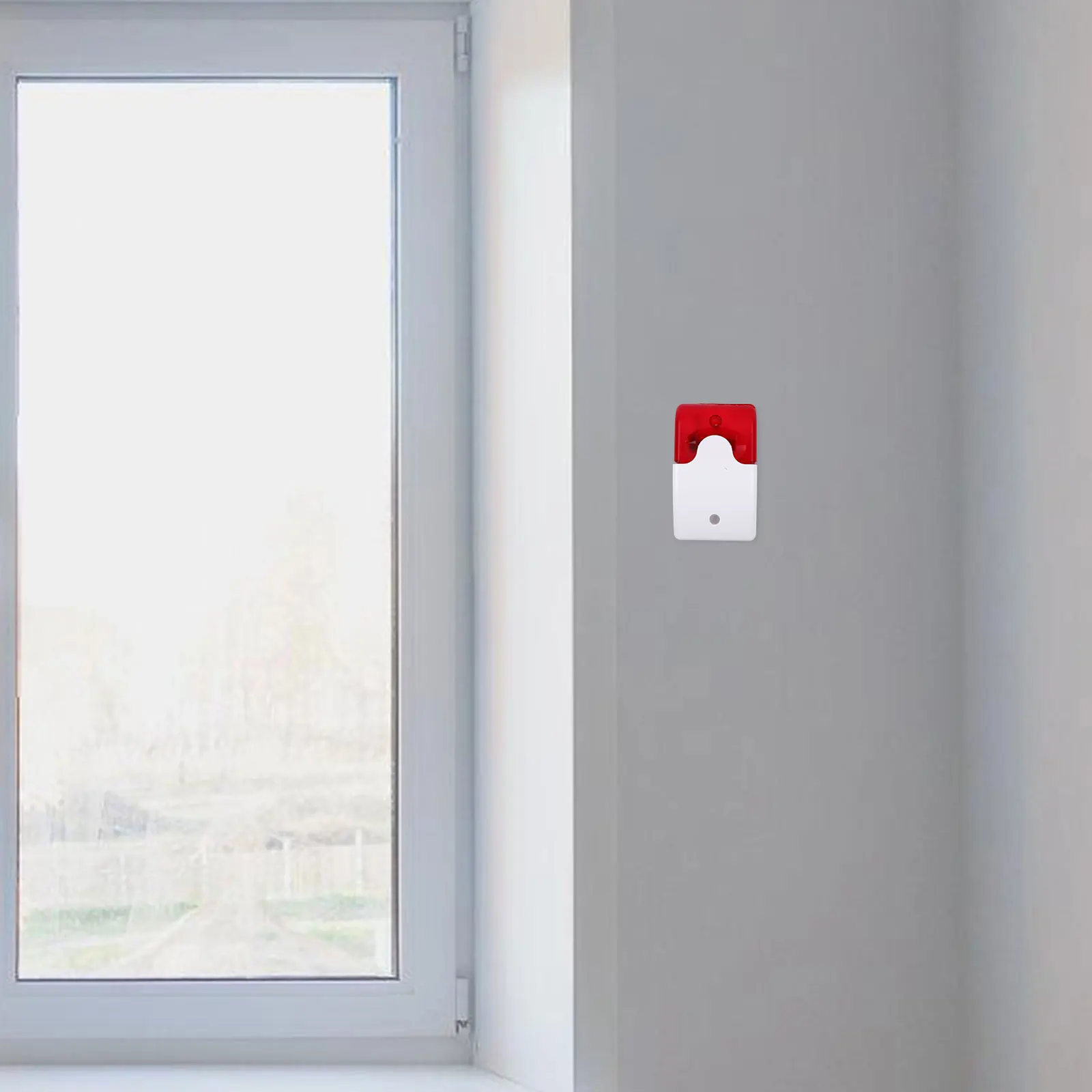 Round Compact Fire Smoke For Smoke Home Office Apartment Fire Safety Alarm Alarm Sensor Device