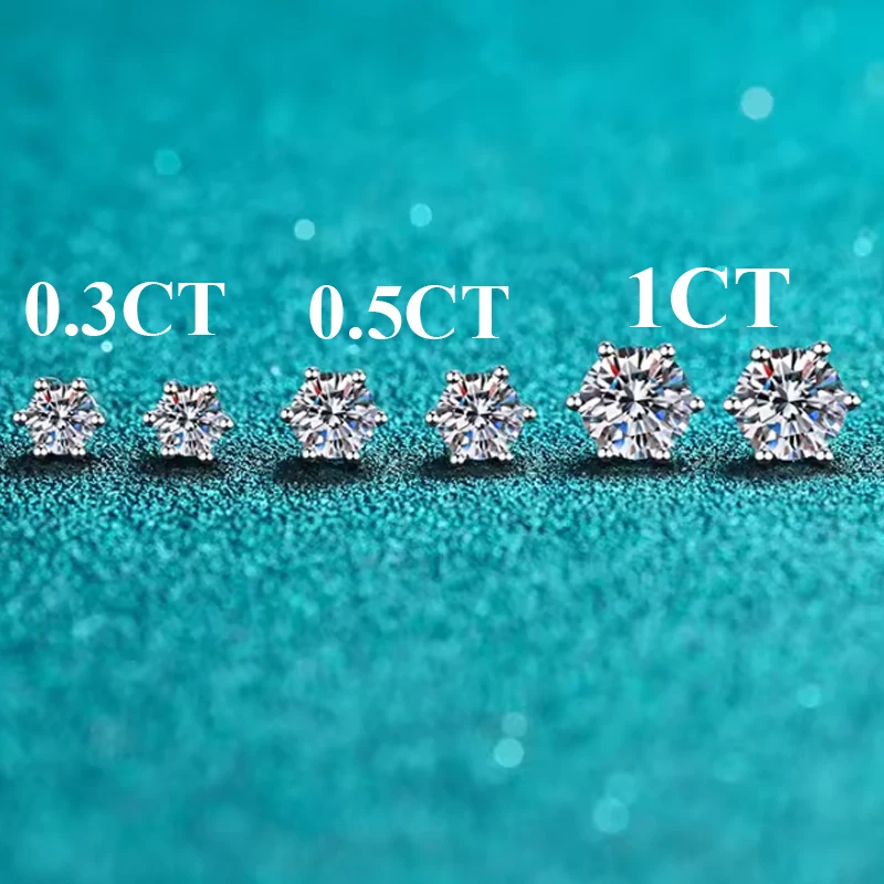 Thumbnail 4 - #87 Best Moissanite Stud Earrings to Buy In 2026