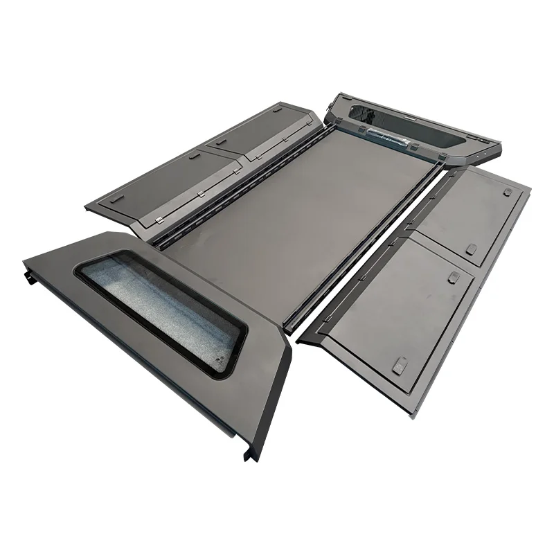 

Factory 4x4 Five Doors Aluminum Alloy Waterproof Hard Top Pickup Canopy Truck Bed Topper for Hilux Vigo