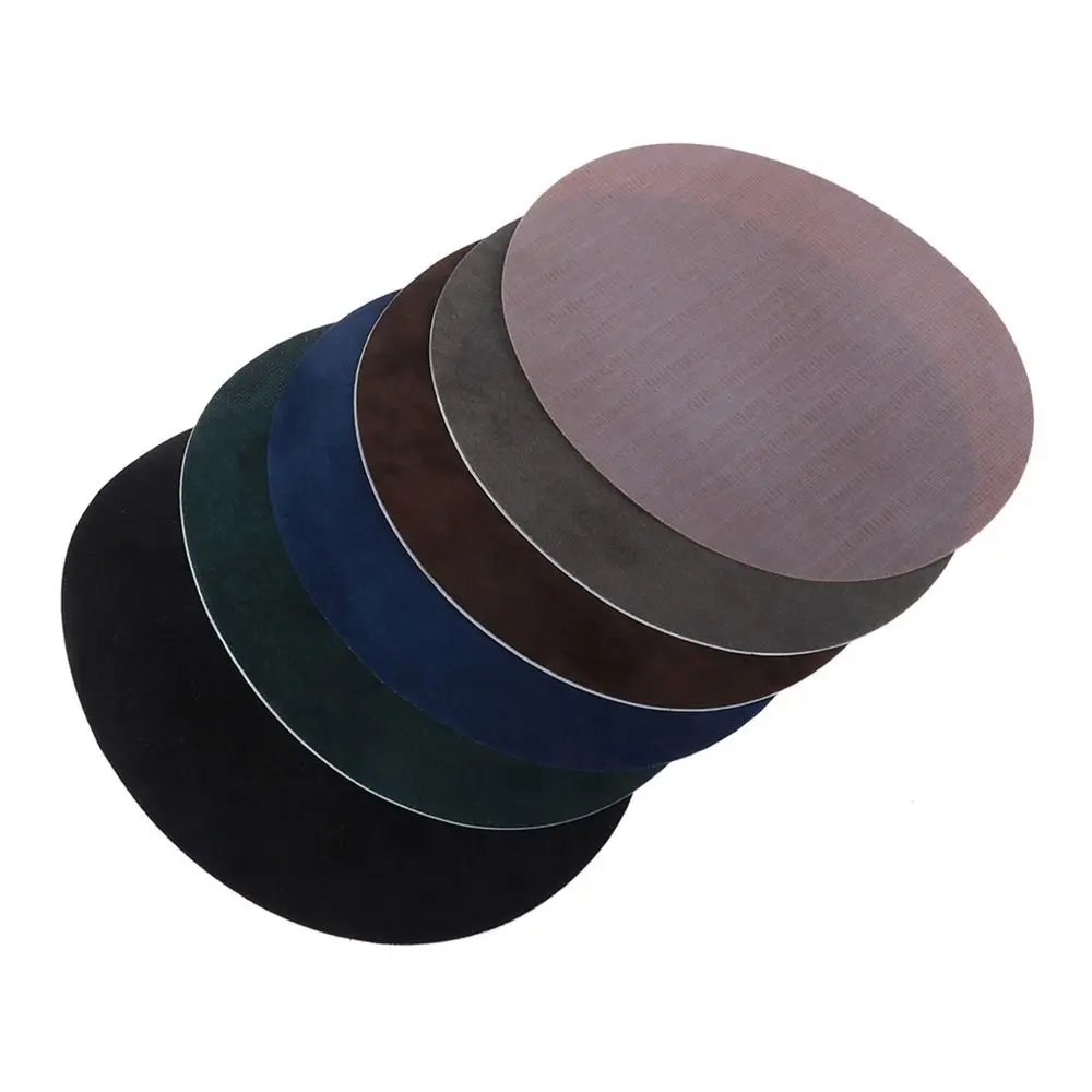 DIY Wildleder Wildleder Stoff Patch Oval Eisen-auf Ellenbogen Patches Reparatur Abzeichen T Shirt