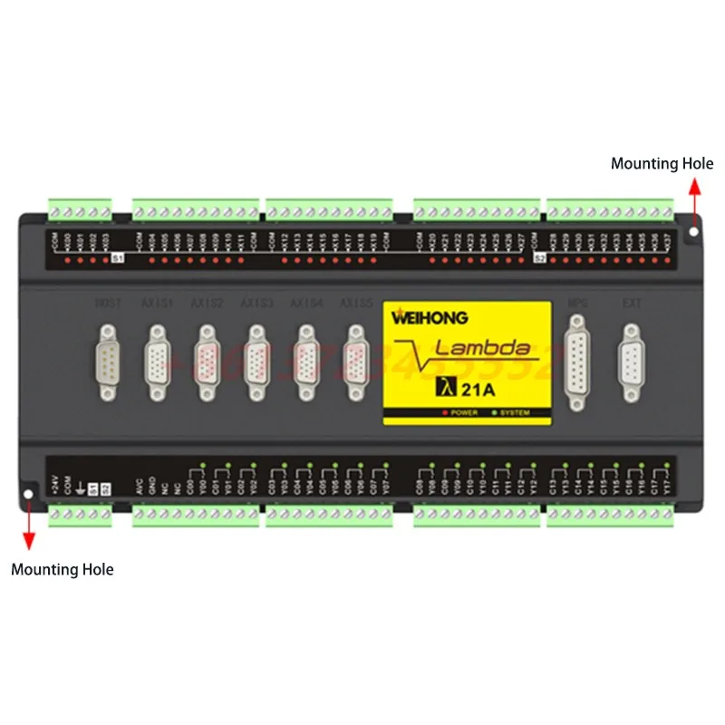 NK280B Controller Software NC Studio V10 3/4 Axis ATC Spindle Integrated Control System Bus CNC system Lambda 21E