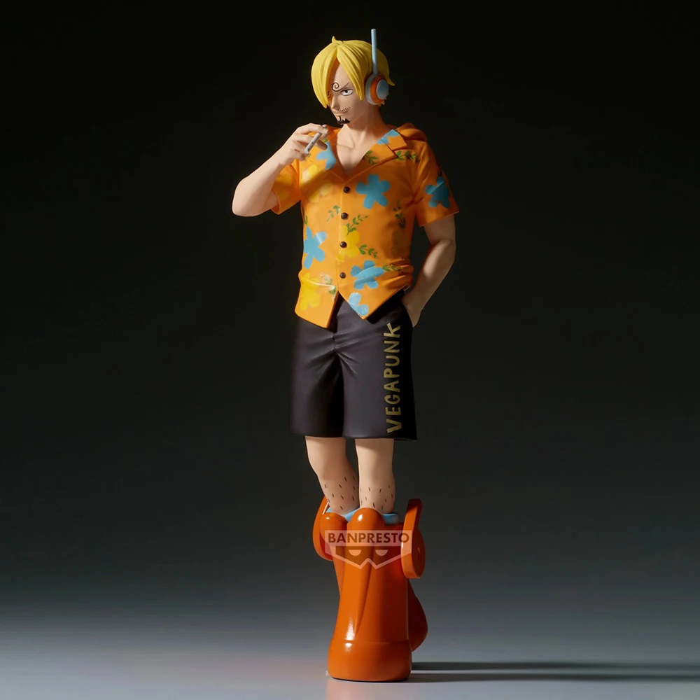 Original Banpresto One Piece The Shukko Sanji (Egghead Ver.) 17cm Nice Collectible Anime Model Figure Toys