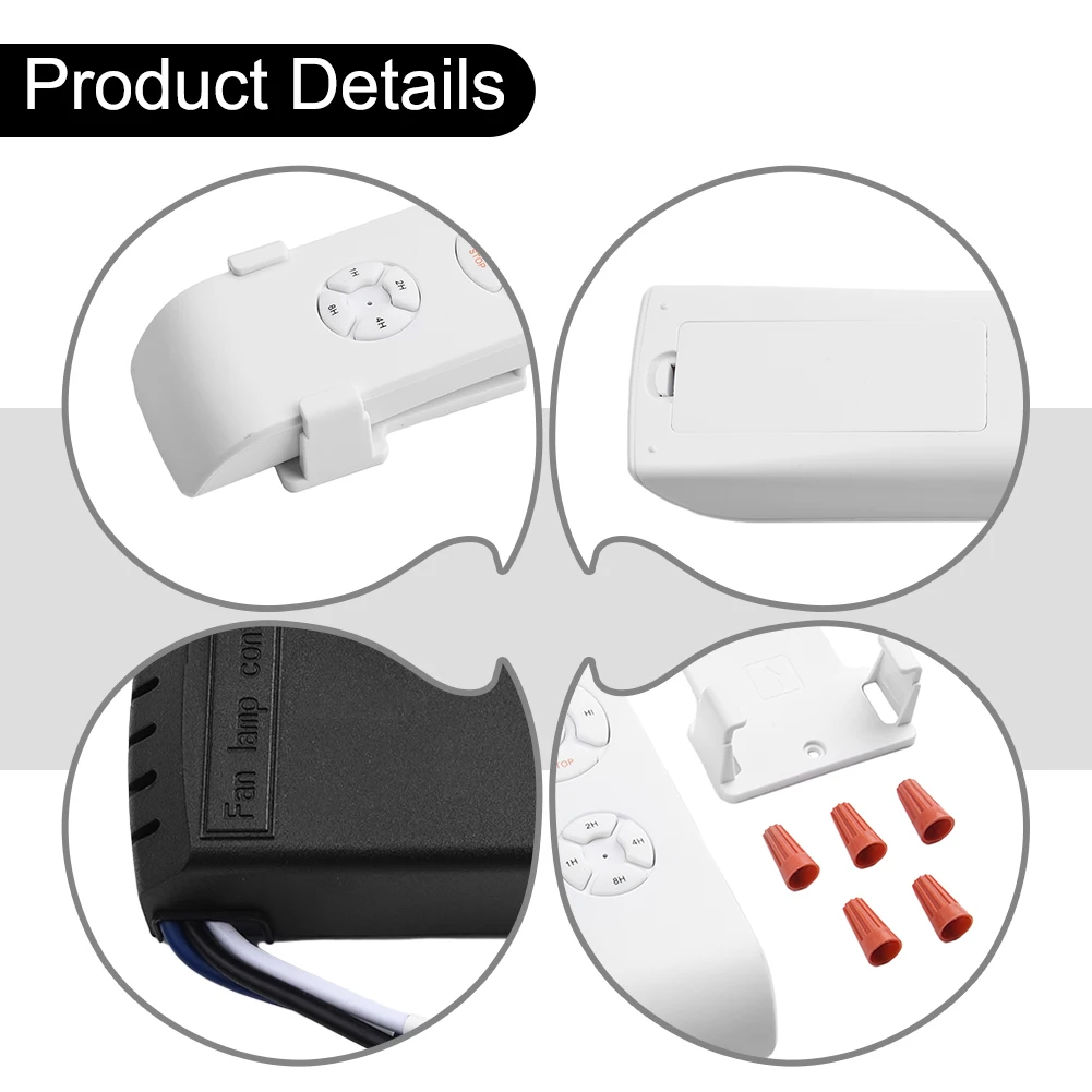 

Control Switches Remote Control Kit Electrical Equipment Ceiling Fan Light Remote Control Kit Smart Tuya/APP Control 136*50*18mm