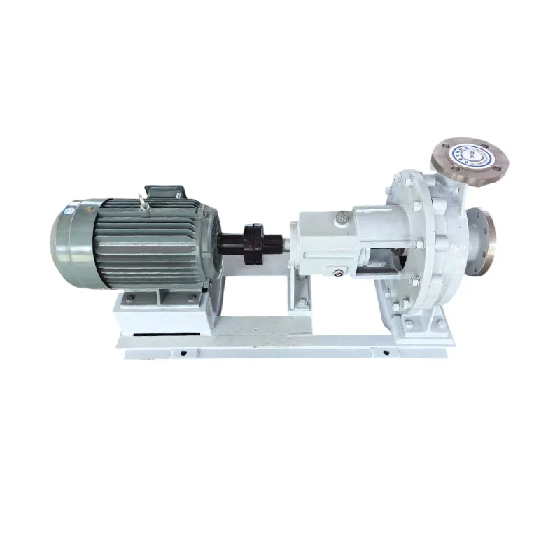 La pompe centrifuge CZ en acier inoxydable TLF peut être personnalisée avec une pompe chimique à haute efficacité en matériau 304/316L/2205