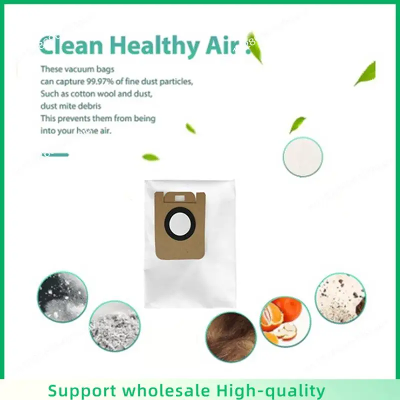 

ABSF 8PCS Parts Accessories Kit For Dreame Bot D10 Plus RLS3D, Z10 Pro, L10 Plus Robot Vacuum Main Side Brush Filter Mop Dust Ba