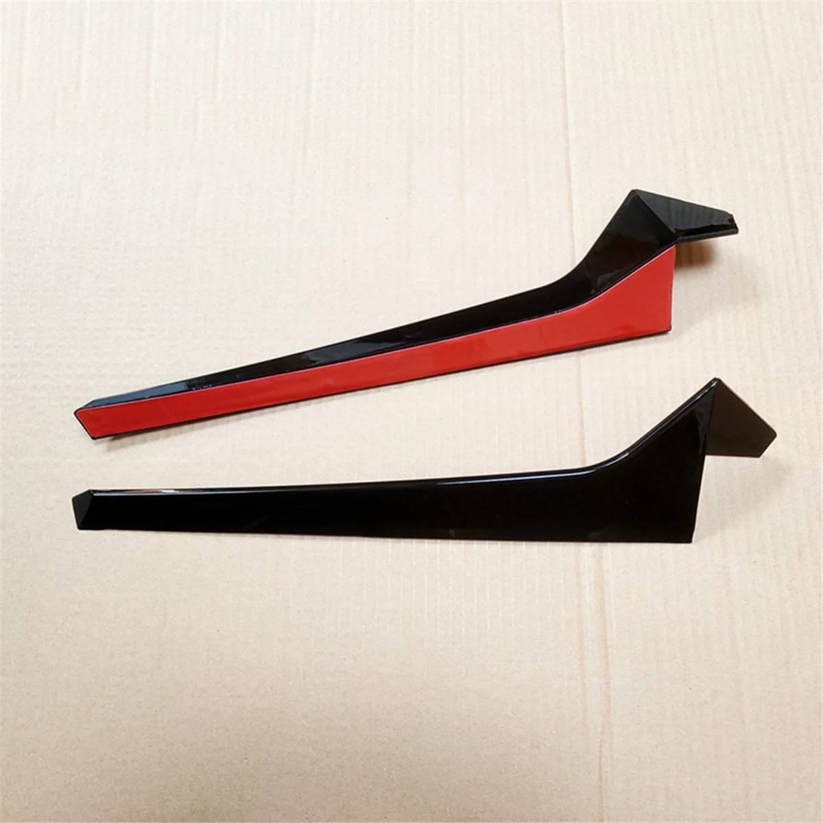 X59A_Car Rear Window Side Spoiler Splitter Left&Right for VW Tiguan R-Line MK2 2017-2023