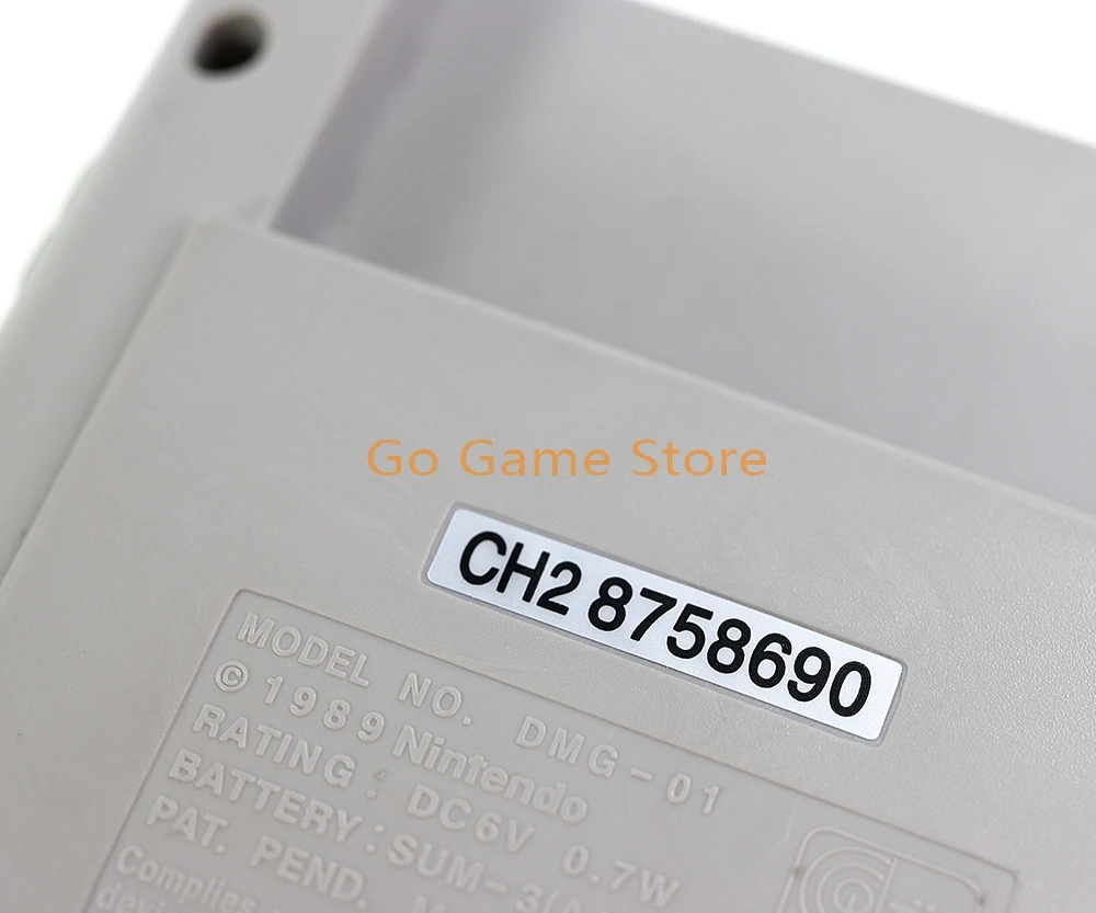300 шт. для Gameboy GB GBC GBP, корпус игровой консоли, наклейка с последовательным номером, задняя этикетка, запасная часть