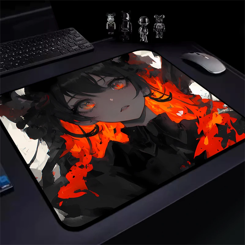 

Anime Girl Mouse Pad Gamer Balance Gaming Mousepad Ultrafine Surface Game Mouse Mat Computer Desk Mat Professional Keyboard Pad