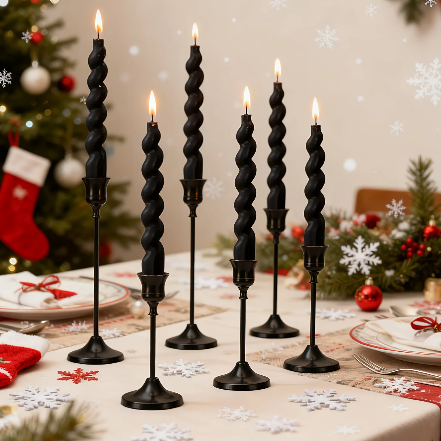 30 Pack Cone-Shaped Metal Candle Holders – Vintage-Style Decor for Home, Dining Table, Fireplace & Centerpiece Use – Rustic Chic view 6