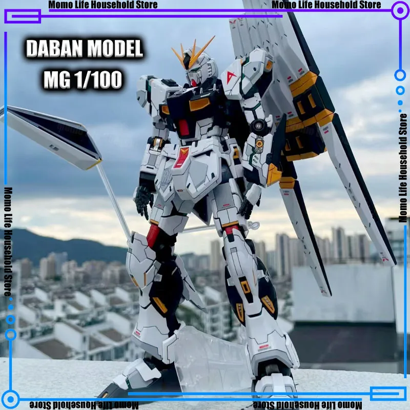 

Новый DABAN 6619 MG 1/100 RX-93 V Ver Ka Наборы моделей в сборе Пластиковые наборы скелетов Аниме Фигурка Робот Пластиковая модель Игрушки
