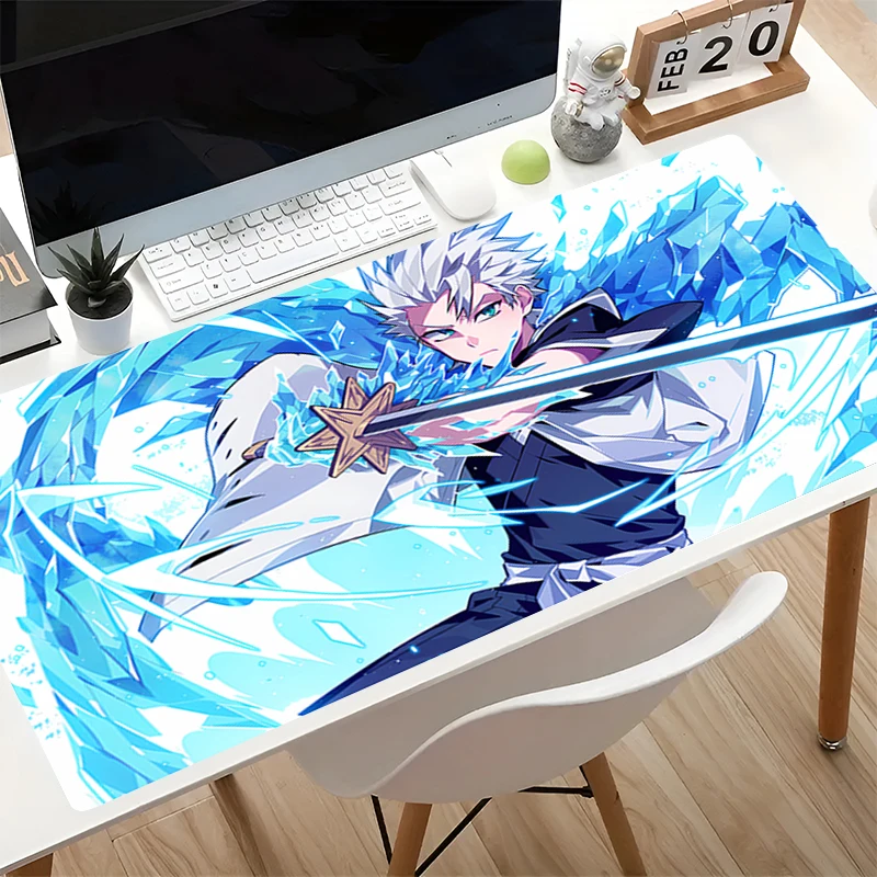 Cool Anime Mouse pad Professional E-sports Gamer Speed Mousepads PC Gaming Non-Slip Extended Keyboard Desk Mat B-bleach Mousepad