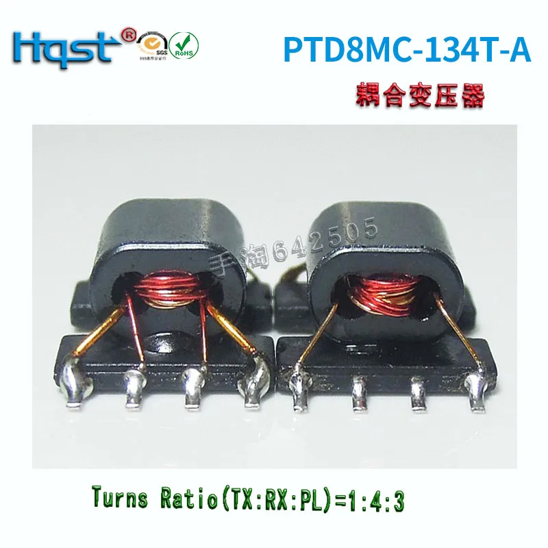 PTD8MC-134T PLC Coupling Transformer TR1:4:3  Qca6410 PLC IC For VHF/UHF receivers/transmitters and push-pull amplifiers