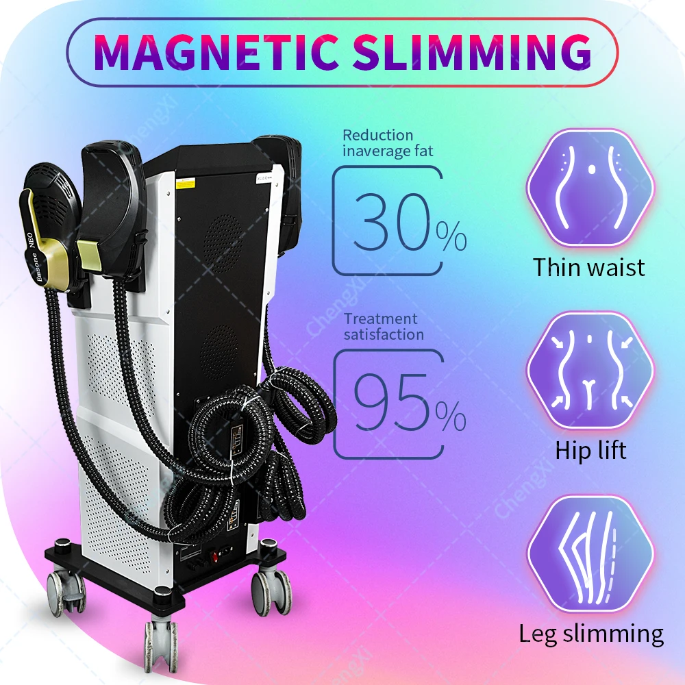 

Emsone NEO Body Sculpt 6500W Body Slimming Machine Fat Burning Muscle Sculpting Electromagnetic Stimulate Sculpt Machine