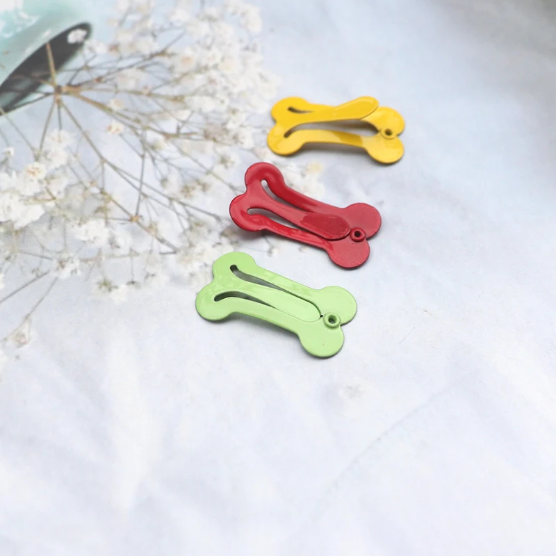 20/30/50Pcs Mini Bone Hair Clip Cute Bobby Pin Girl Fashion Dog Bones Decoration Small Hairpins Barrettes Y2K Accessories