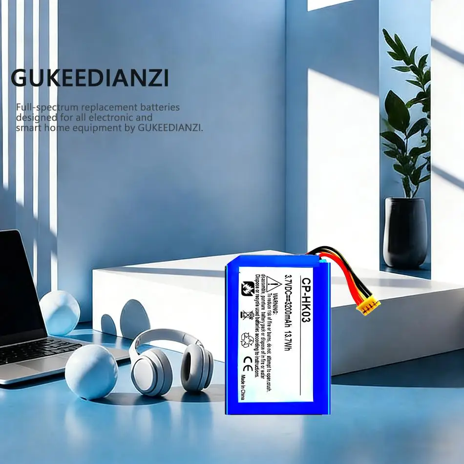 

GSP805070 3200Mah For Harman Kardon Esquire 2 Premium Replacement Speaker Battery