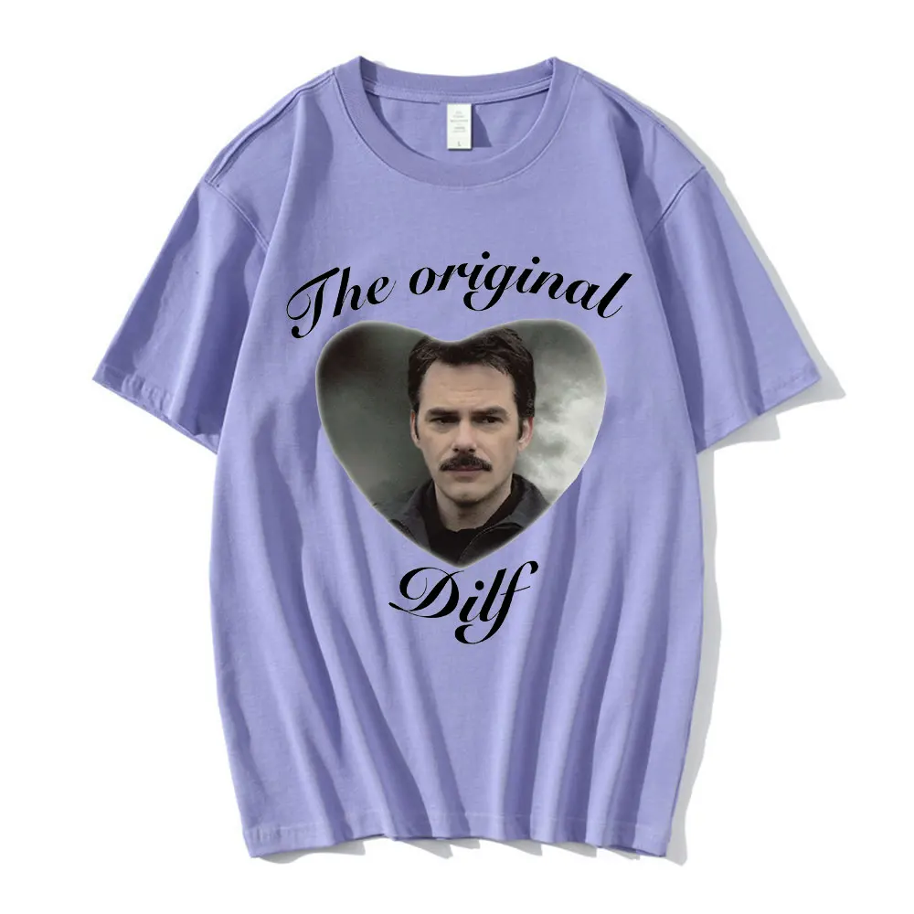 Classic The Original DILF Charlie Swan Twilight T Shirt Cotton Bella T-shirts Men Women Short Sleeve Tees Clothes Streetwear