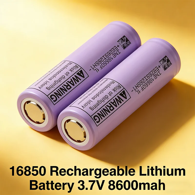 2026 New  18650 Battery 8600Mah 3.7V Lithium-Ion Rechargeable Battery for Fresh, Lantern, Built-In Protective Circuit charger