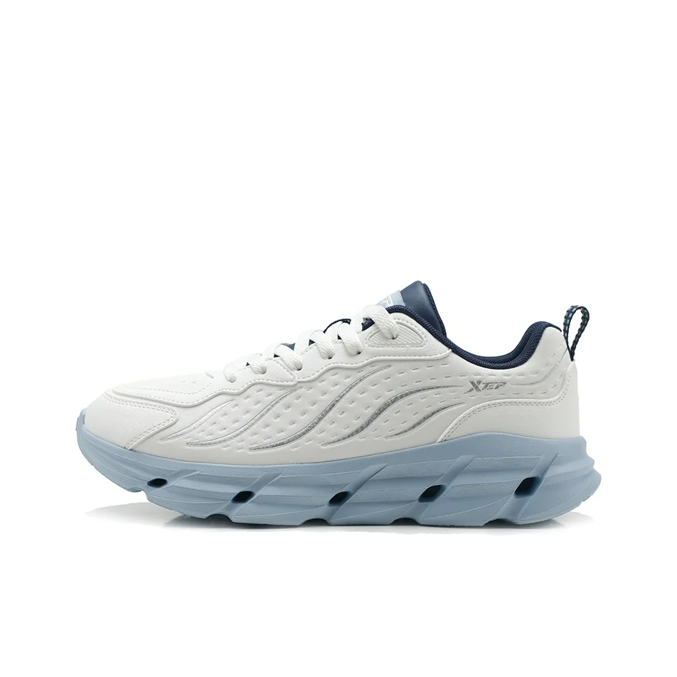 XTEP Athletic Shoes Running Shoes Men's Sail White/Silver 875319110079-3/